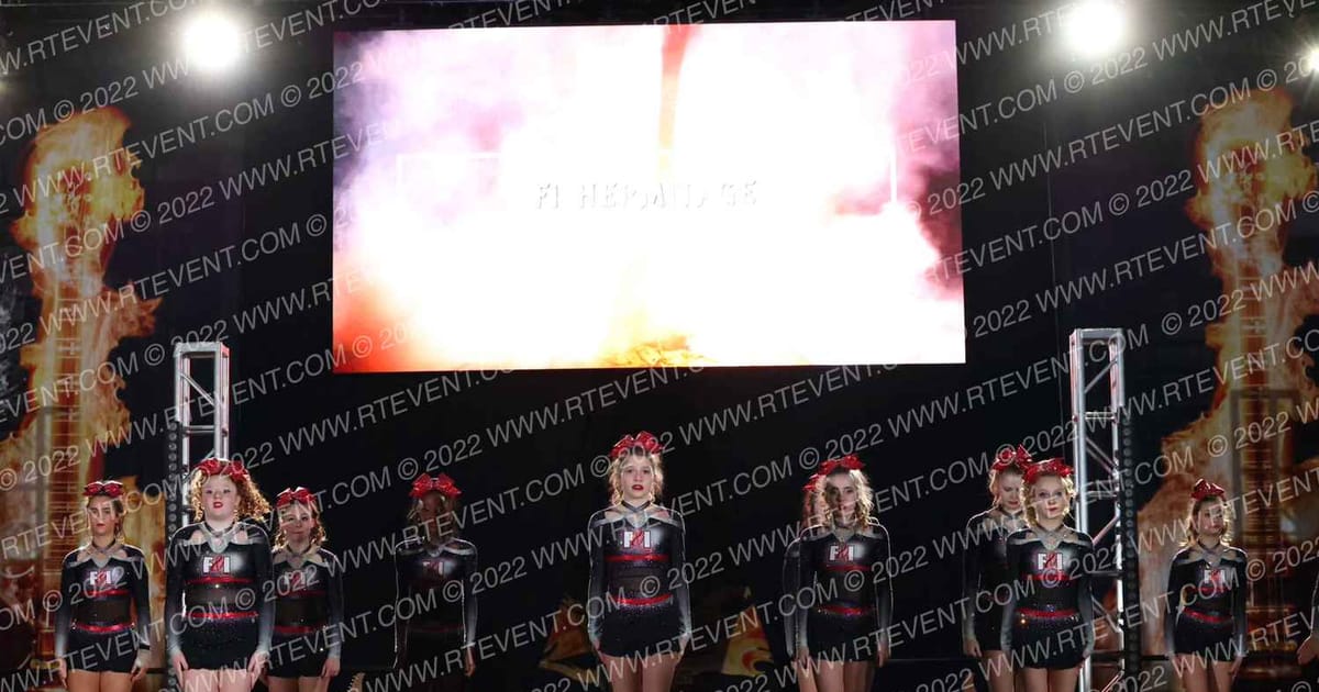 FI Hermitage Blaze · Hard Rockin National All Star Cheerleading Championships