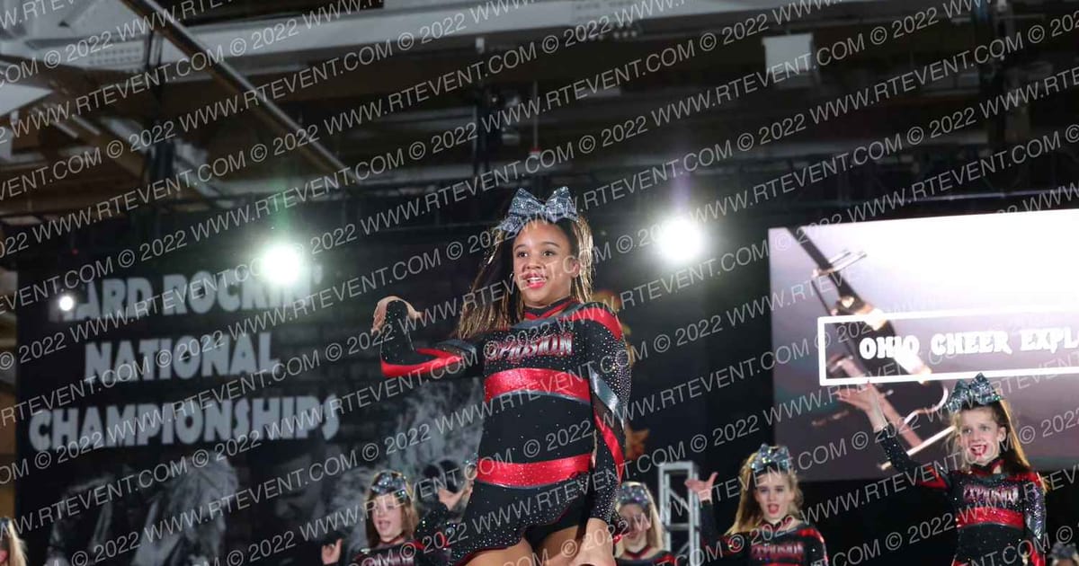 Ohio Cheer Explosion Dynamite · Hard Rockin National All Star Cheerleading Championships