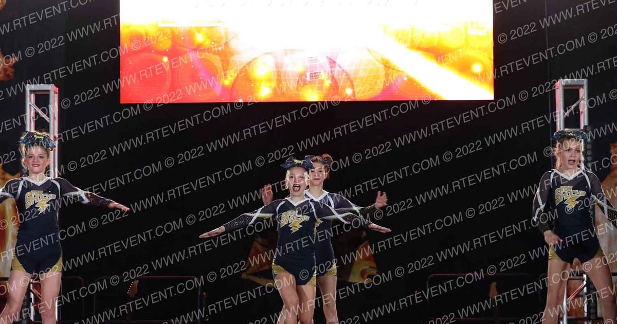 TGS Shocks All-Stars Extr3me Lightning · Hard Rockin National All Star Cheerleading Championships