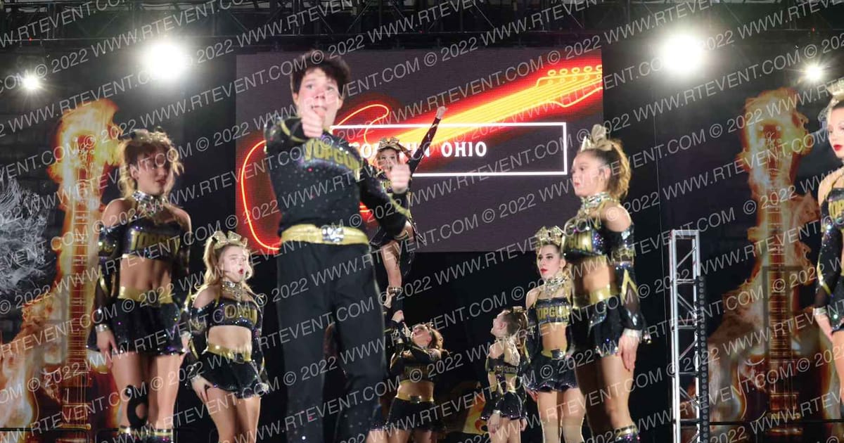 Top Gun Ohio Royal Jags · Hard Rockin National All Star Cheerleading Championships