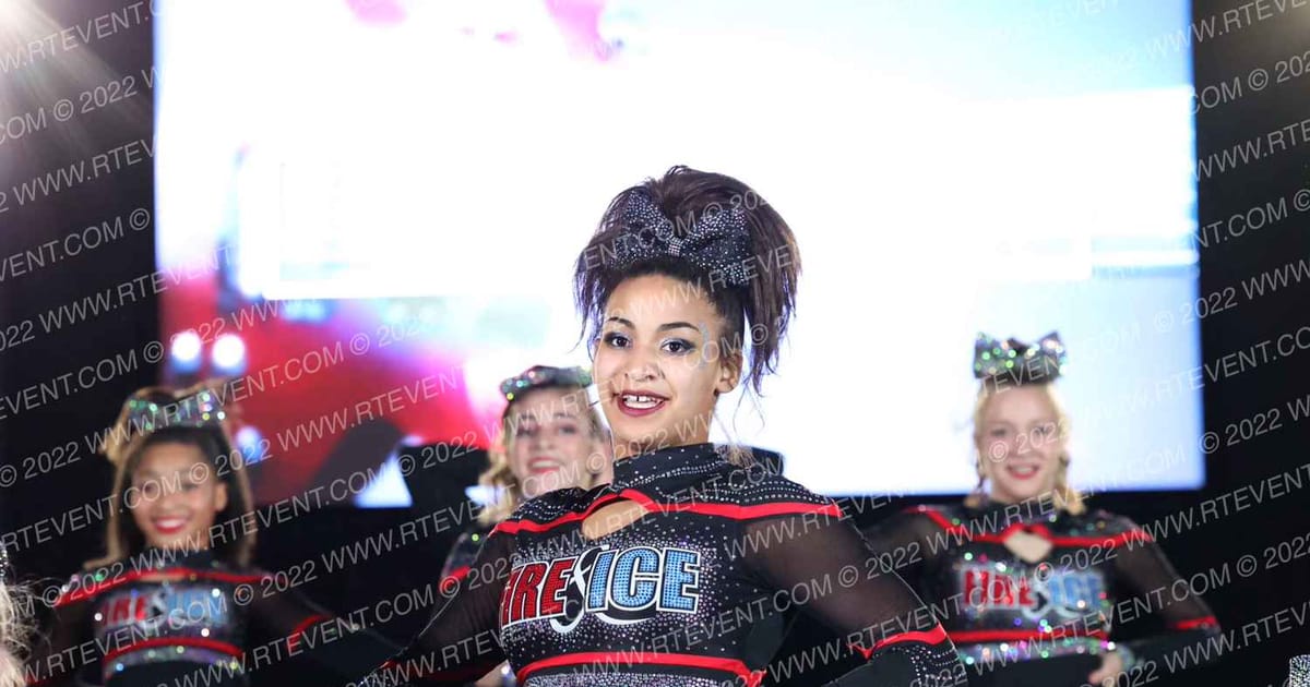 Fire and Ice Allstars Black Ice · Hard Rockin National All Star Cheerleading Championships