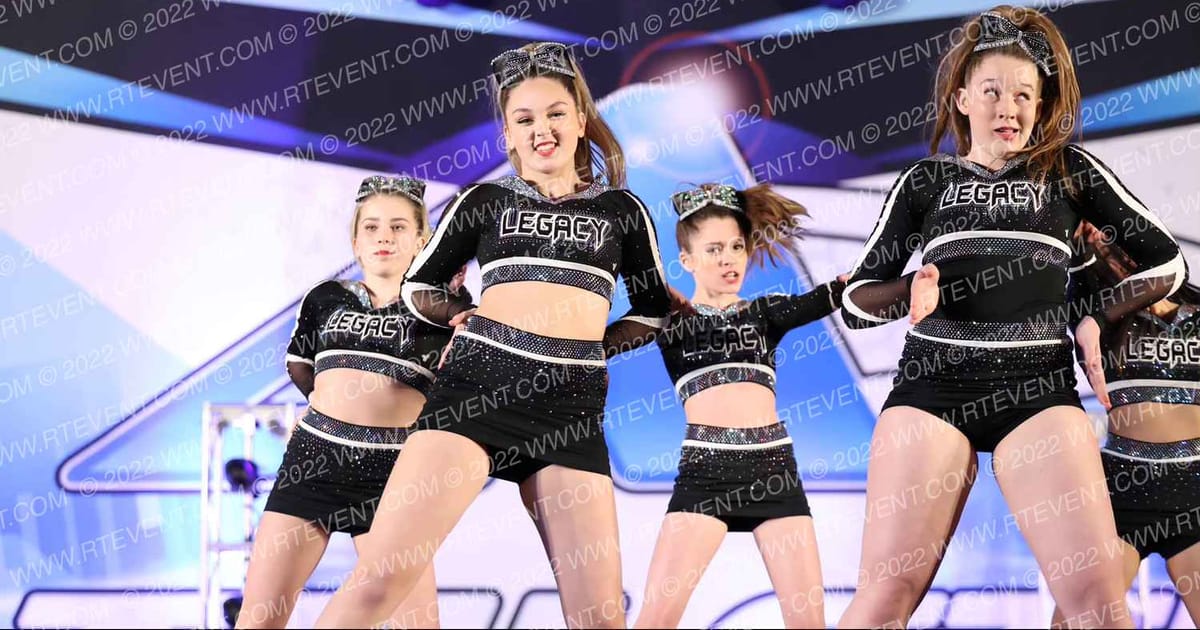 Legacy Premier Cheer Lady Legends · Athletic Mesa