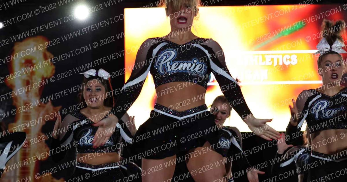 Premier Athletics Michigan Lady Legacy · Hard Rockin National Cheerleading Championships