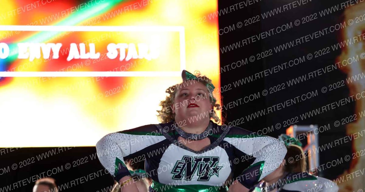 Buffalo Envy All Stars Team Extraordinary · Hard Rockin National Cheerleading Championships