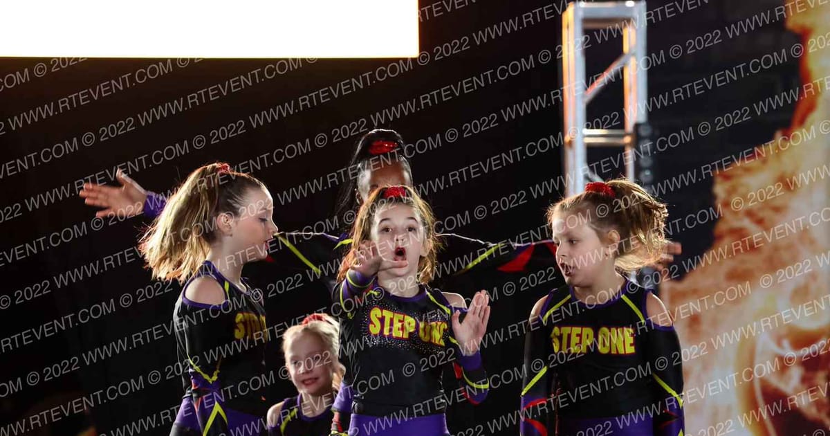 Step 1 Allstars North Wonderful · Hard Rockin National Cheerleading Championships