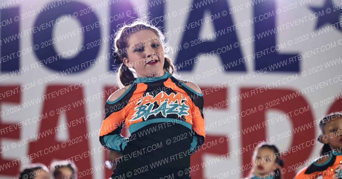 Bama Blaze Cheer Flame · NCA Atlanta Classic DIDII