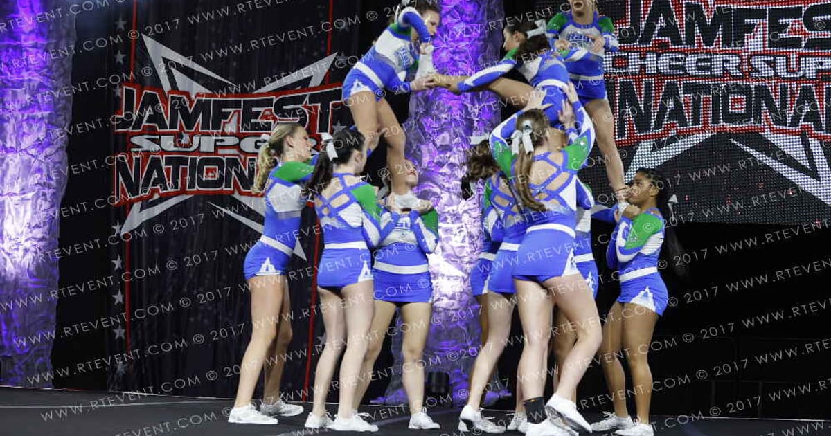 The Stingray All Stars Silver · JAMFest Cheer Super Nationals