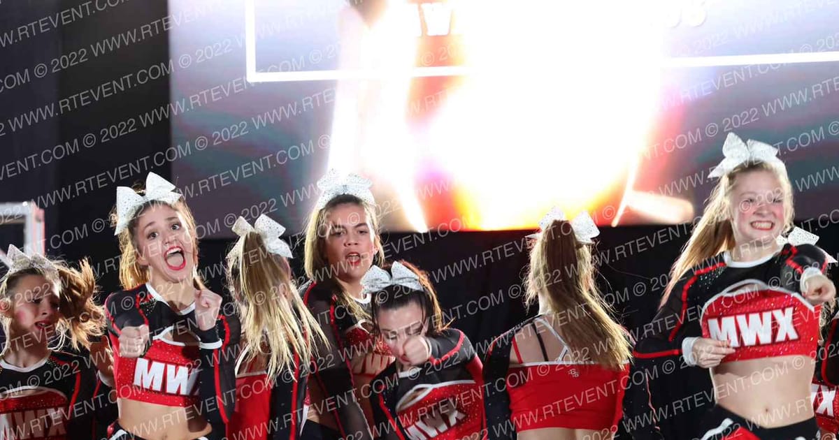 MWX Columbus Atomic · Hard Rockin National Cheerleading Championships