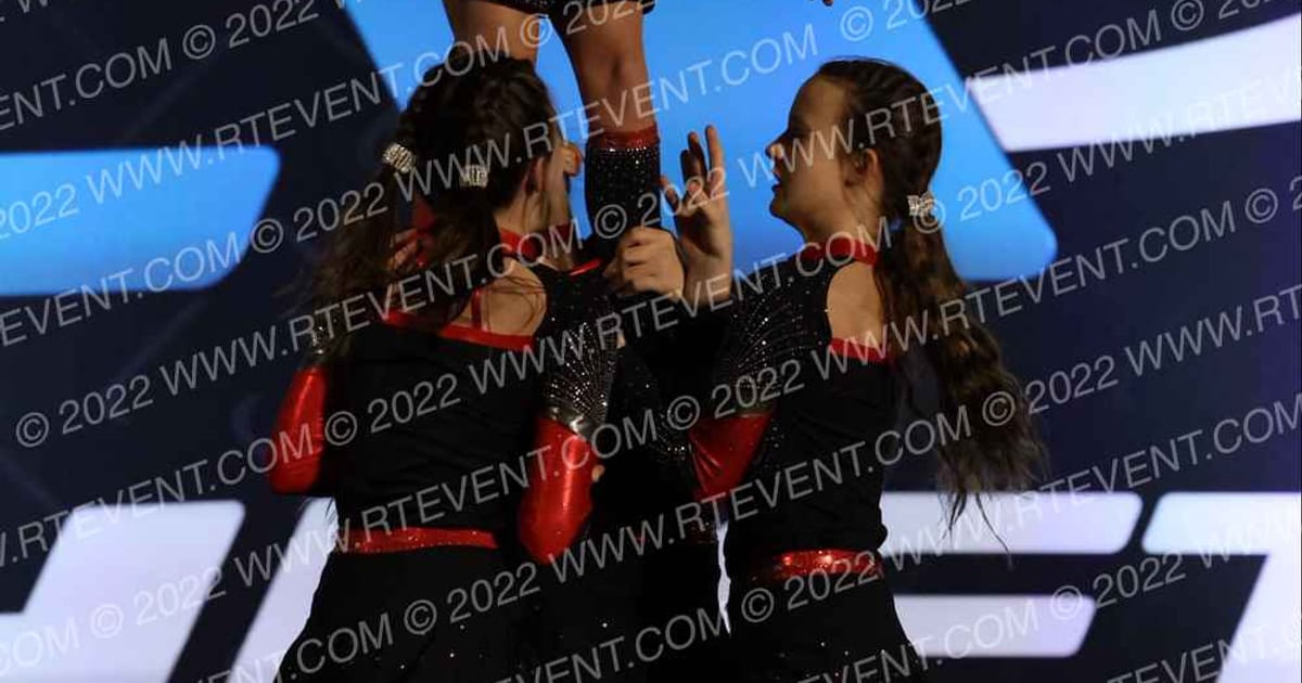 Buckeye Allstars Silver Rage · Athletic Columbus Dance Grand Cheer Nationals