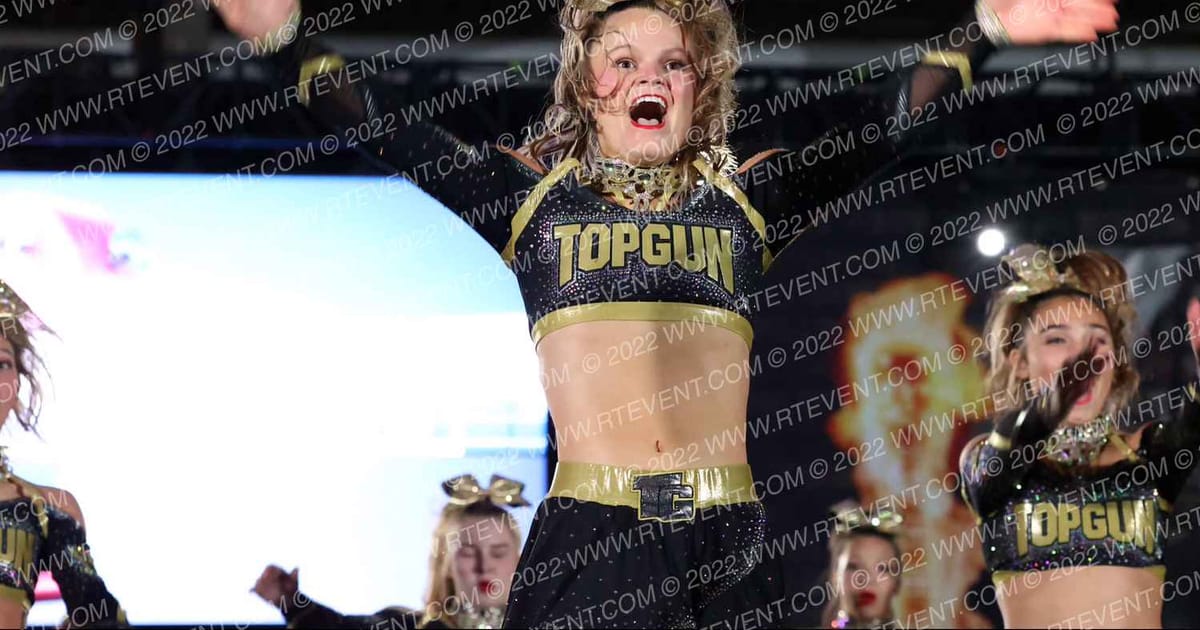 Top Gun Ohio Royal Jags · Hard Rockin National Cheerleading Championships