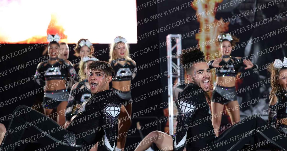 Core Athletix Black Diamonds · Hard Rockin National Cheerleading Championships