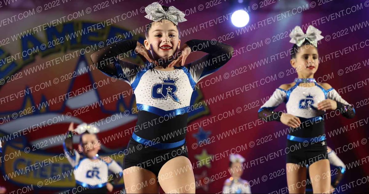 Cheerletics Royalty MINI MANGOS · The American Masters Baltimore Nationals FIXED