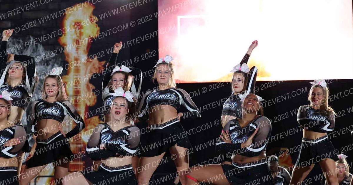 Premier Athletics Michigan Showtime · Hard Rockin National Cheerleading Championships