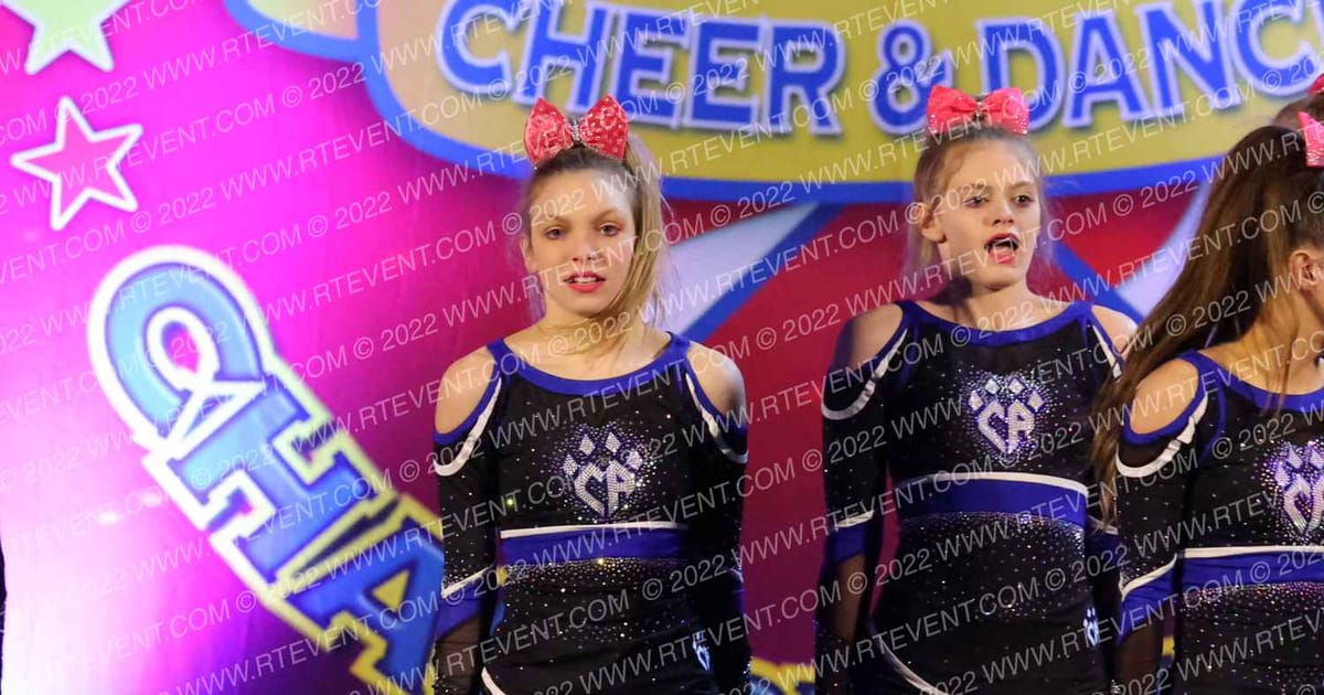 Cheer Athletics Omaha GloryCats · The American Heartland Sioux City Nationals