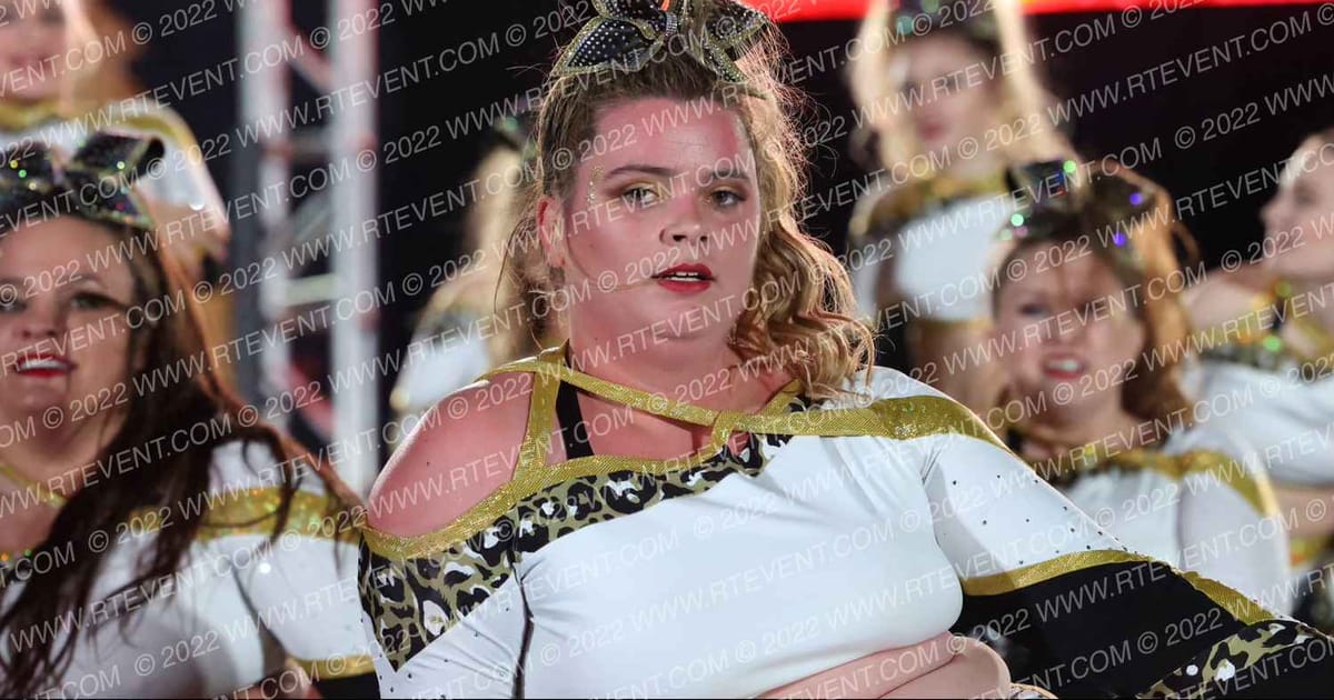 TGS Shocks All-Stars Extr3me Lightning · Hard Rockin National Cheerleading Championships