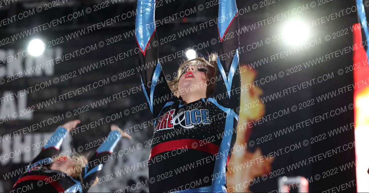 Fire and Ice Mars Fast & Flurri3s · Hard Rockin National Cheerleading Championships
