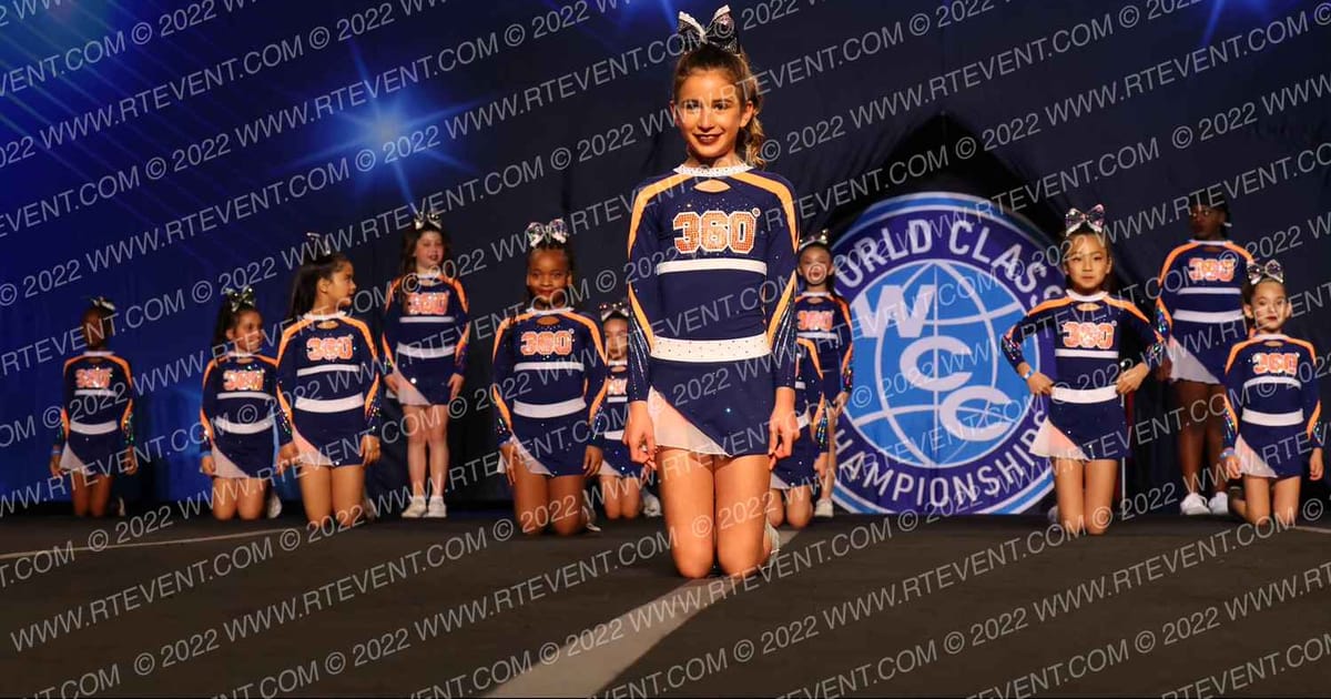 South Bay Cheer 360 Blue Crew · WCC Holiday Crown SUNDAY