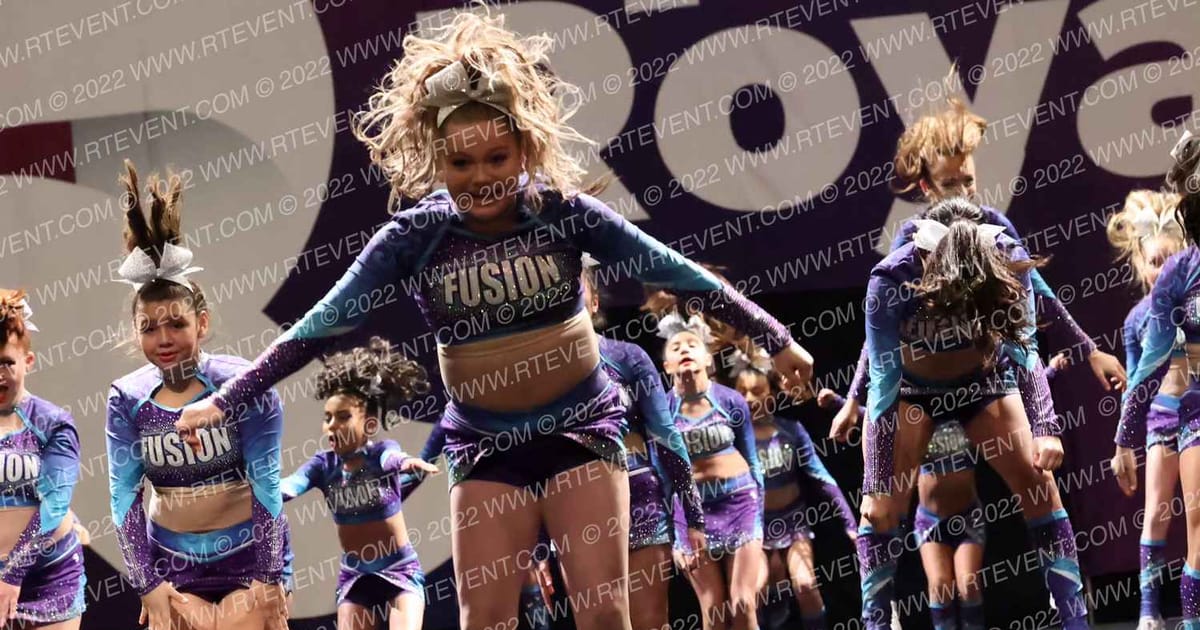 Fusion Elite All Stars BLACKOUT · Spirit Royale Sacramento SUNDAY