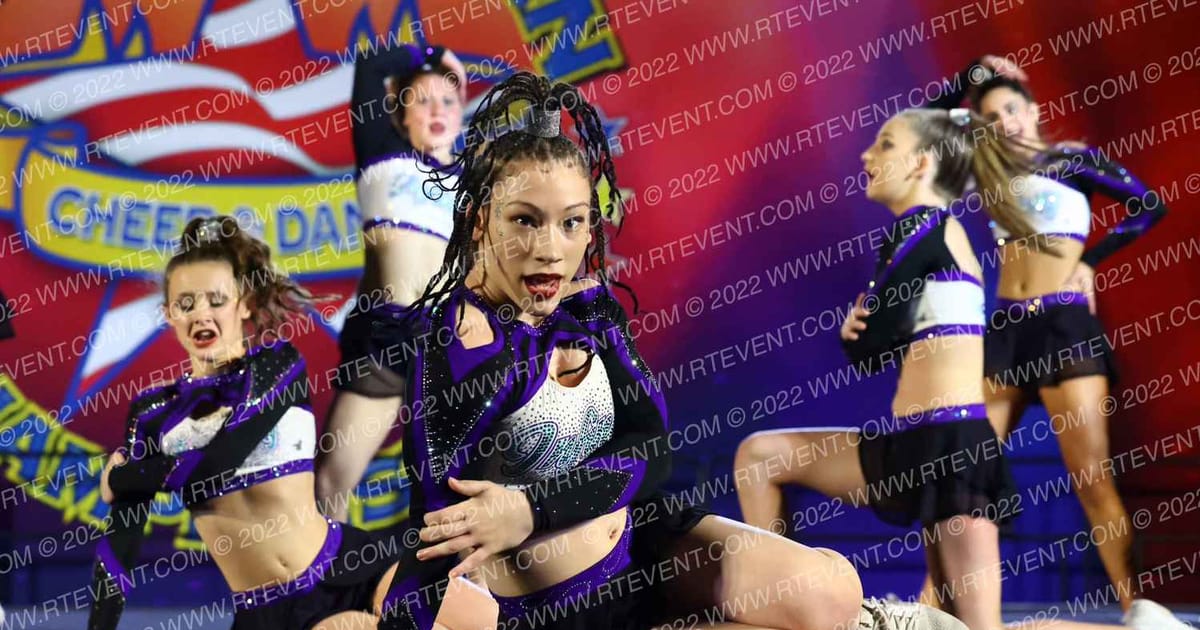 Cheer Infinity Allstars Lady Rain · The American Superstarz Raleigh Nationals DIDII