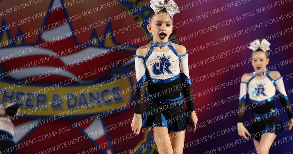 Cheerletics Royalty MALEFICENT · The American Masters Baltimore Nationals FIXED