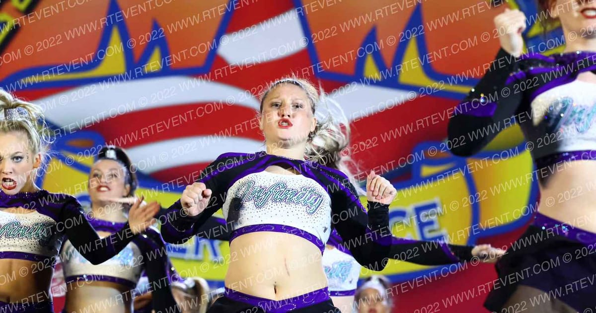 Cheer Infinity Allstars Great Whites · The American Superstarz Raleigh Nationals DIDII