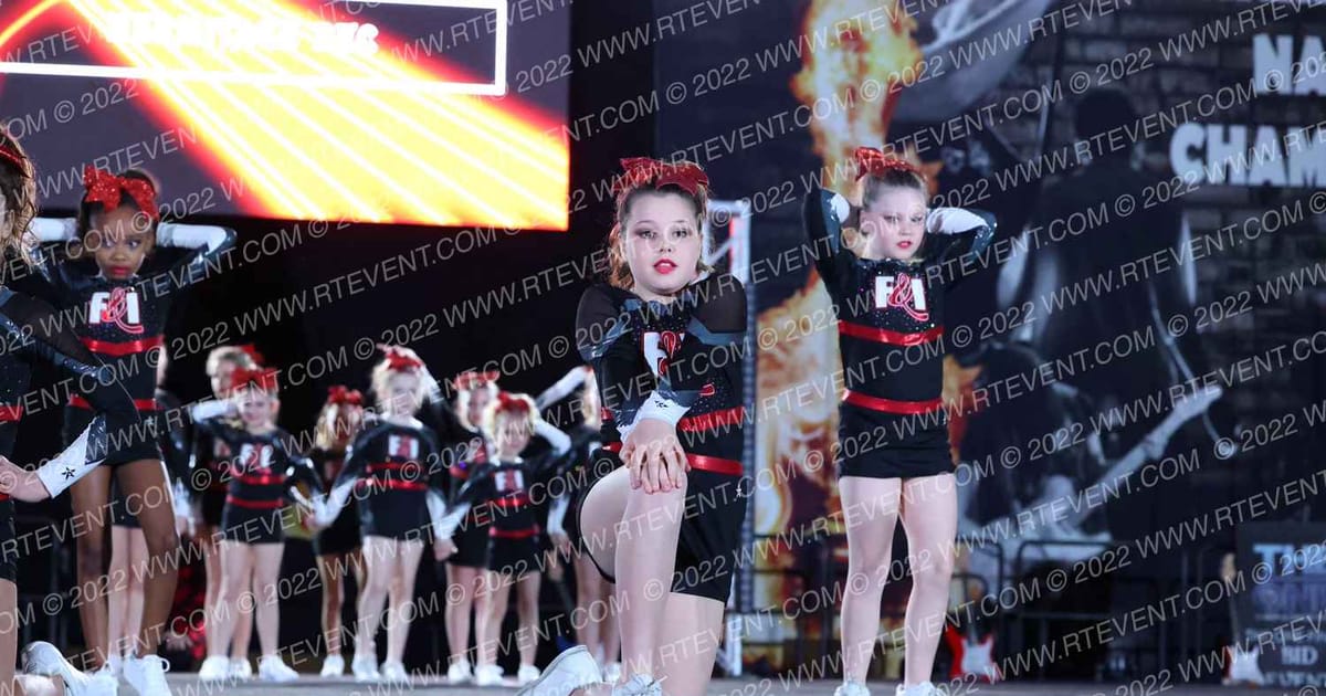 Hermitage Rec Sparklers · Hard Rockin National Cheerleading Championships