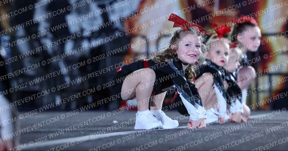 Hermitage Rec Snowflakes · Hard Rockin National Cheerleading Championships