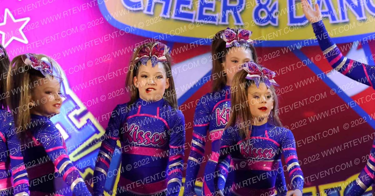 Kisses Dance Cheer & Talent Lady Danger Red · The American Heartland Sioux City Nationals