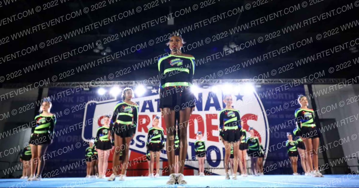 PunchFront Cheer Blue Flame · NCA Atlanta Classic DIDII