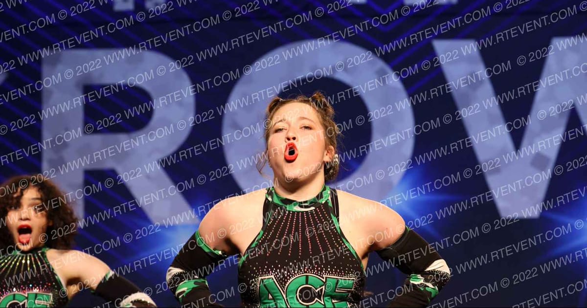Attack Cheer Elite Covert · WCC Holiday Crown SUNDAY