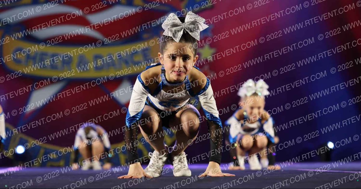 Cheerletics Royalty TINY TOOTSIES · The American Masters Baltimore Nationals FIXED