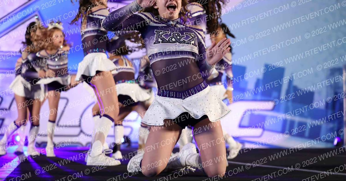 K & K Cheer Empire Relentless · Athletic Mesa