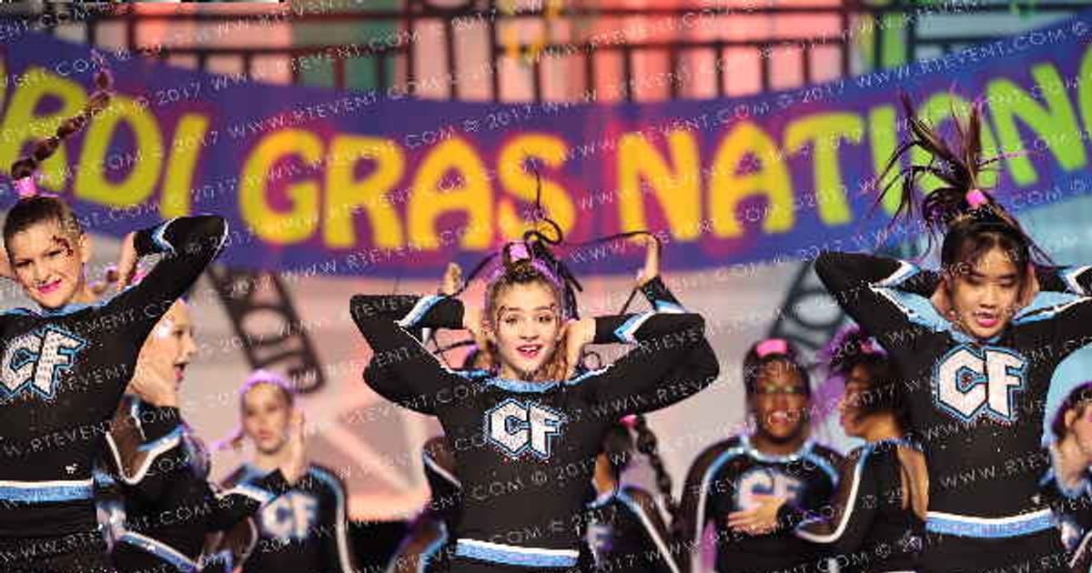 Louisiana Cheer Force Pink · New Orleans Grand Nationals DIDII