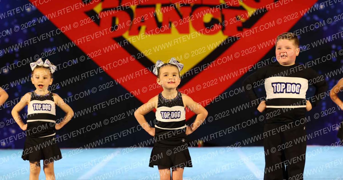 Florida Top Dog All Stars Tiny Teal · Spirit Sports Kissimmee Nationals FIXED