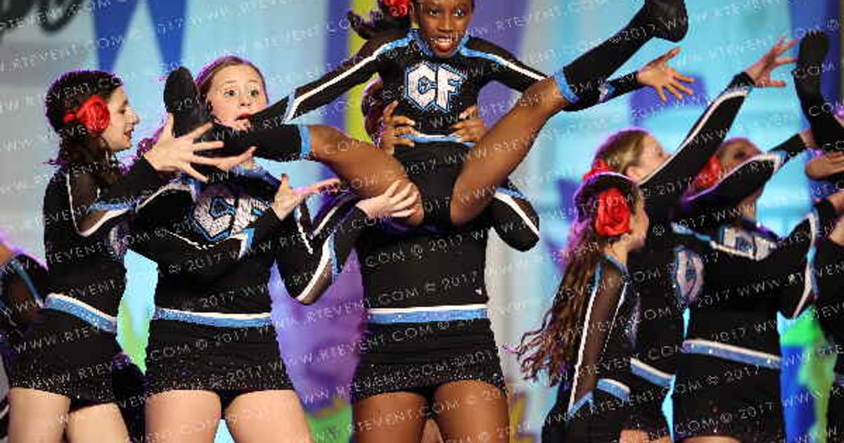Louisiana Cheer Force Ruby Red · New Orleans Grand Nationals DIDII