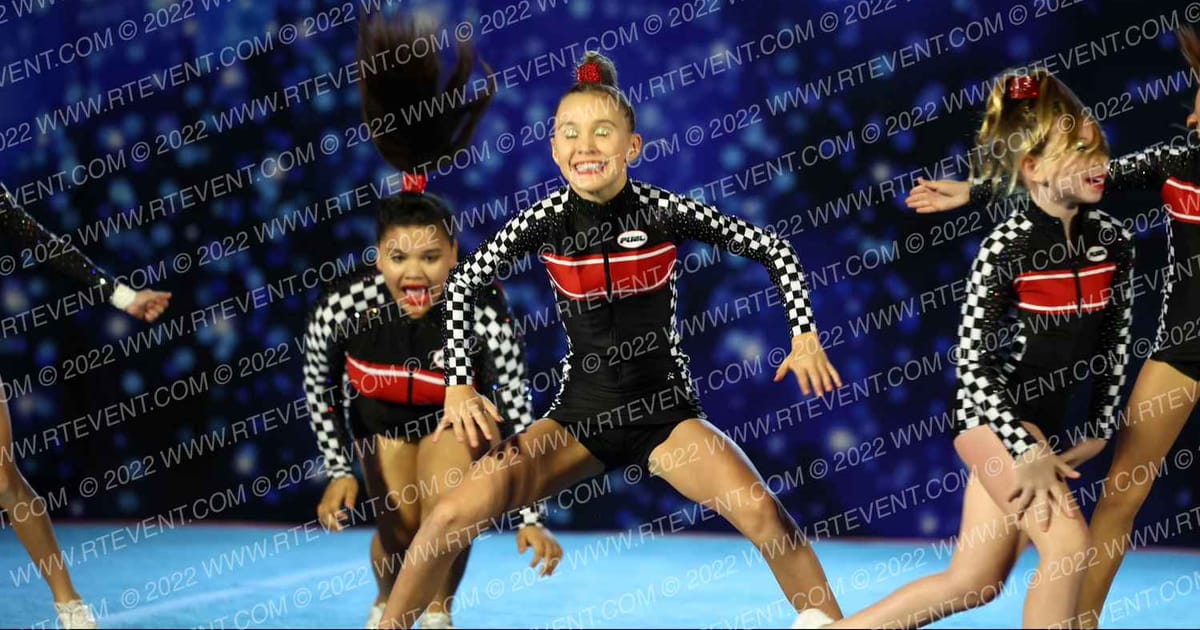 Fire Cheer Allstars FUEL · Spirit Sports Kissimmee Nationals FIXED