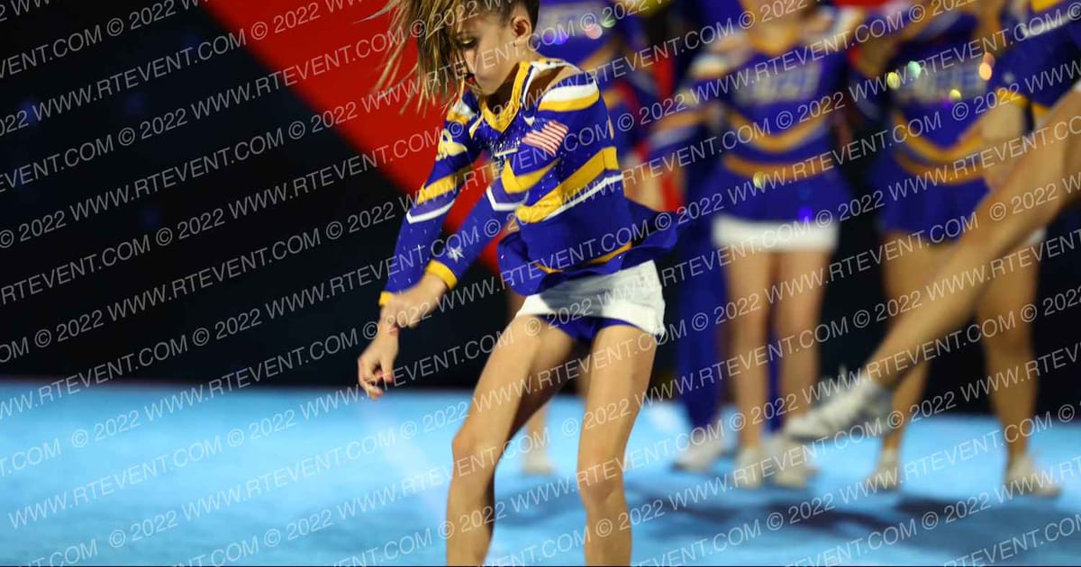 Fire Cheer Allstars Blue Angels · Spirit Sports Kissimmee Nationals FIXED