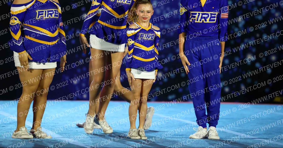 Fire Cheer Allstars Blue Angels · Spirit Sports Kissimmee Nationals FIXED