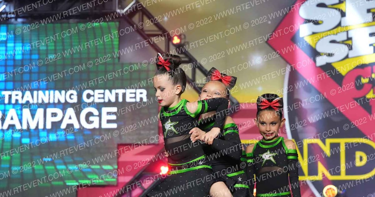 CheerForce Training Center Mini Rampage · Duel in the Desert