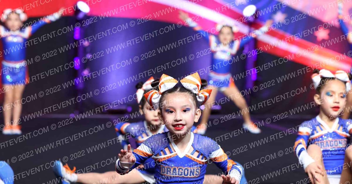 Texas Cheer Dragons Tiny Twinkles · ACP Southern Nationals FIXED