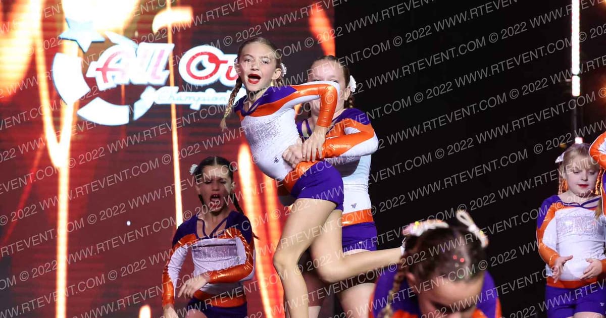 Extreme All Stars Sassy Cats · All out nationals
