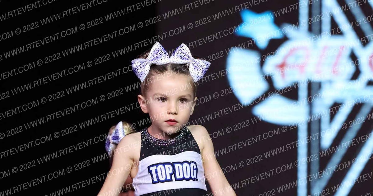 Florida Top Dog All-Stars Tiny Teal · All out nationals