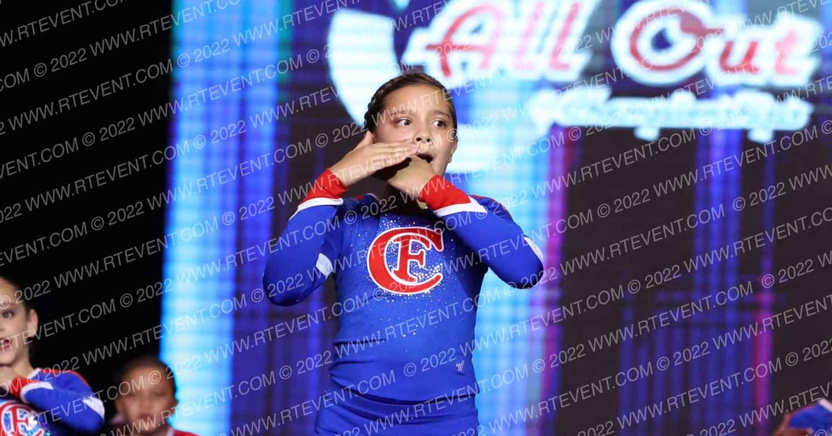Cheer Florida Allstars Cupids · All out nationals