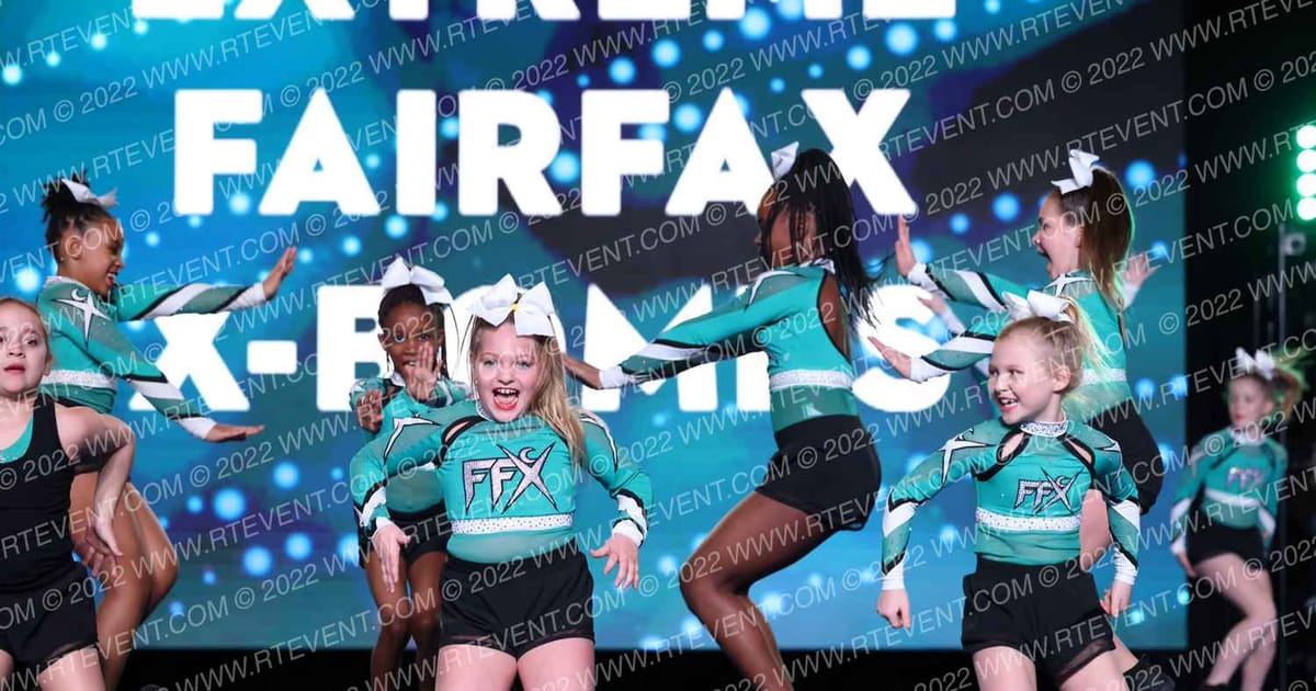 Cheer Extreme Fairfax X-Bombs · CDE Mid Atlantic Open
