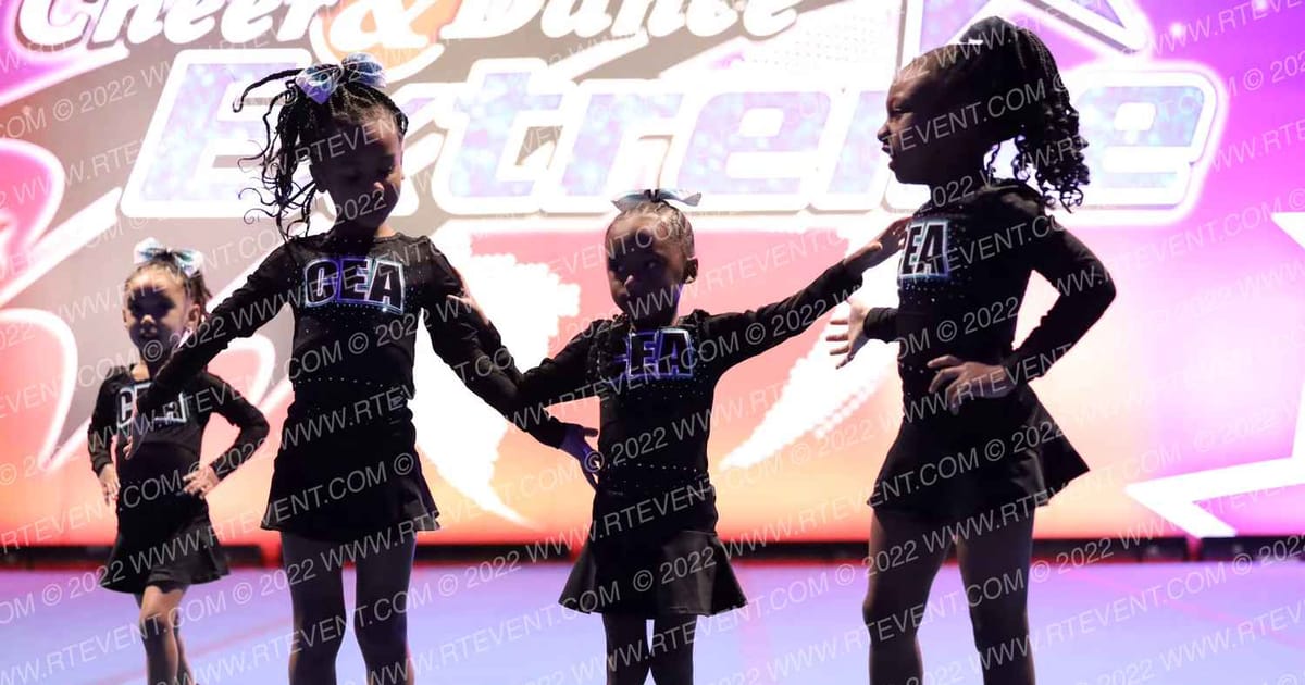 Cheer Extreme Maryland Tiny Divas · CDE Mid Atlantic Open