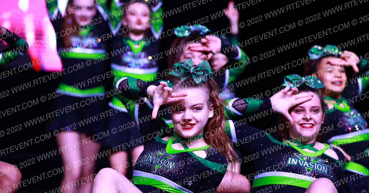 Invasion Cheer JUNIOR JET2 · All out nationals