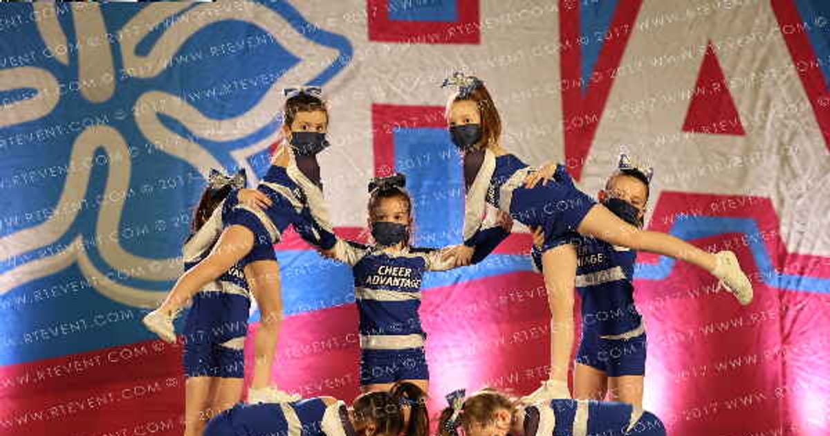 Cheer Advantage All Stars RUBIES · Aloha Worcester Showdown