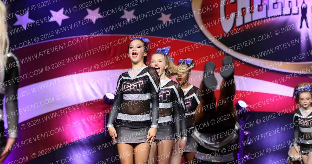Cheer Town USA BLUE FLAMES · ACP Southern Nationals