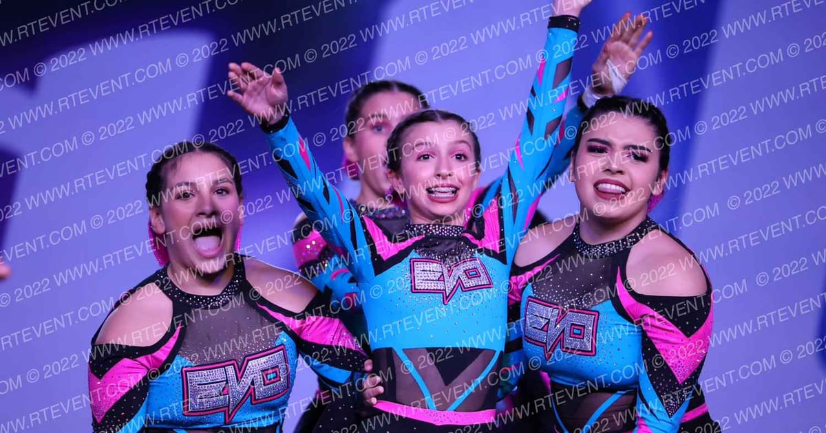 Evolution Cheer Teal Shock · Coastal at the Capitol Grand Nationals