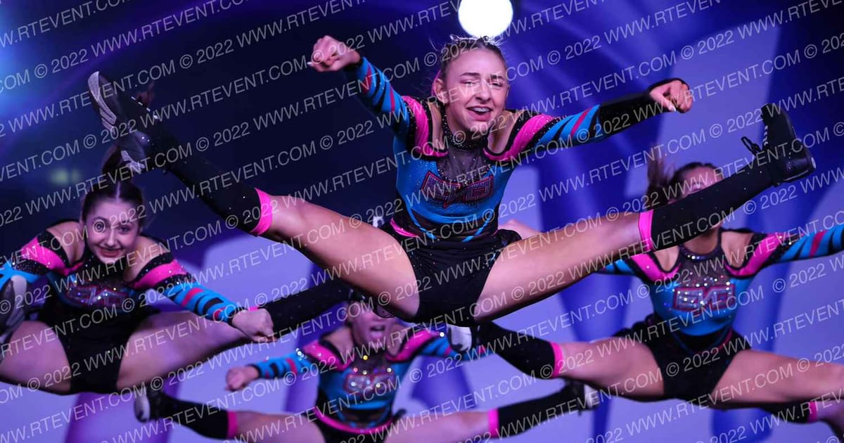 Evolution Cheer Teal Impact · Coastal at the Capitol Grand Nationals